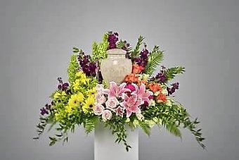 Eternal Rest Urn Arrangement