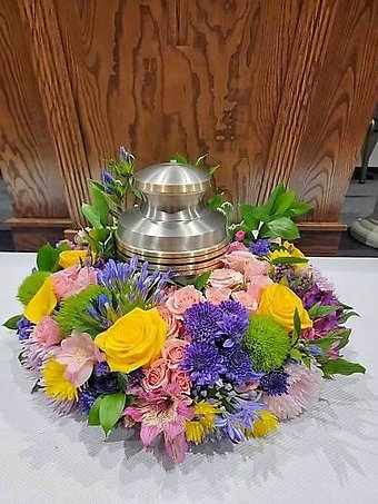 Glorious Farewell Urn Arrangement