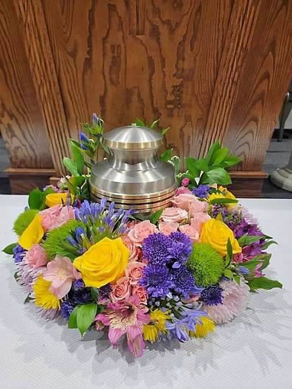 Glorious Farewell Urn Arrangement