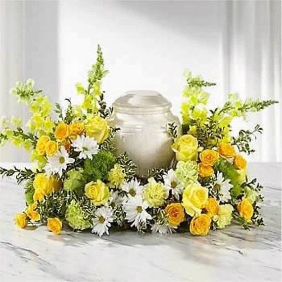 Rays of Sunshine Urn Arrangement