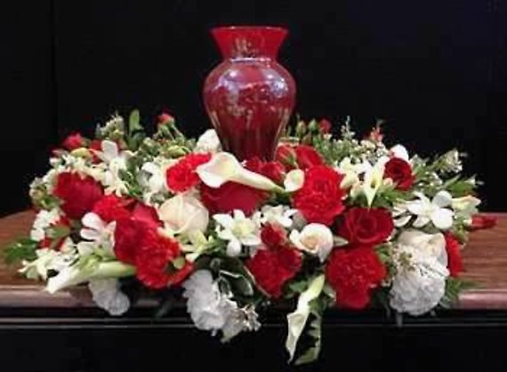 Heart of Peace Urn Arrangement